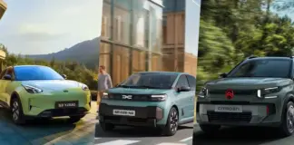 Geely E2 Dacia Spring 2 Citroen e-C3