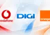 Orange Vodafone DIGI Mobil