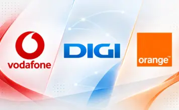 Vodafone și DIGI Mobil încleștate într-o luptă strânsă la portări, Orange privește de pe tușă Orange Vodafone DIGI Mobil