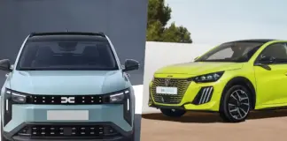 Peugeot E-208 DACIA Sandero 2028