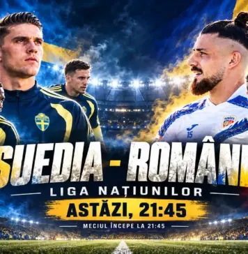 SUEDIA - ROMANIA LIVE ANTENA 1 meci debut Gheorghe Hagi Nations League
