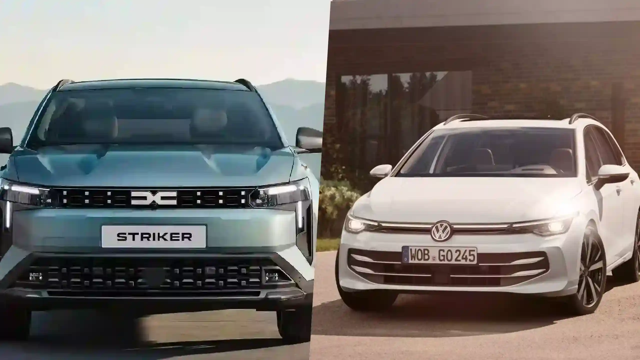 Volkswagen Golf Variant vs DACIA Striker Volkswagen Golf Variant vs DACIA Striker