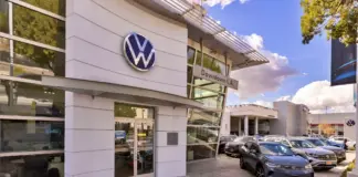 Volkswagen showroom