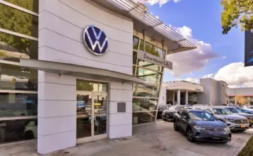 Volkswagen showroom