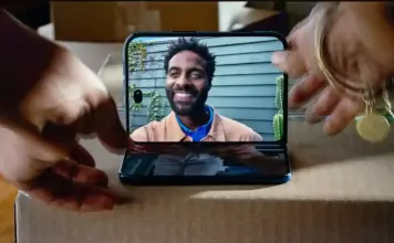 iPhone Duo are o funcție exclusivă pentru telefoane pliabile care arată cât accent pune Apple pe experiența de utilizare iPhone Duo stand