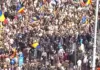 Proteste violente în Piața Victoriei din București, Gaze Lacrimogene și Bătăi între Ultrași, Ciobani și Jandarmi (VIDEO) proteste violente bucuresti piata victoriei