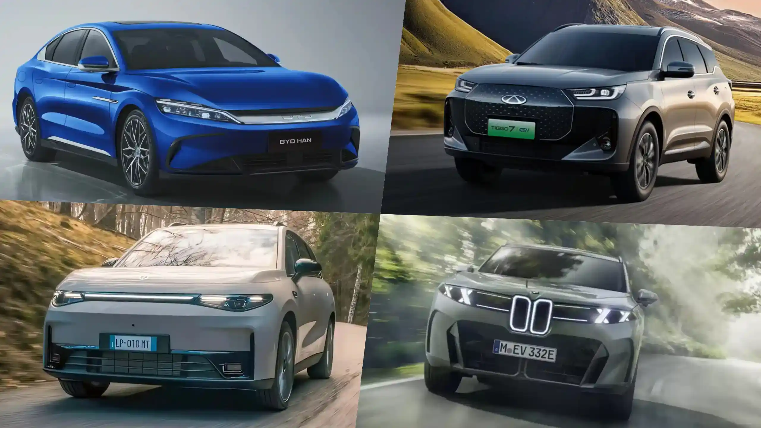 BYD Chery Leapmotor BMW