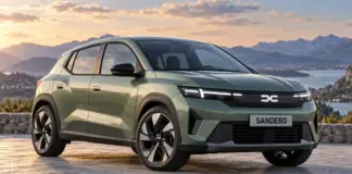 DACIA Sandero 2028 priveliște