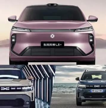 Dongfeng Forthing L8+ este Lansat cu Autonomie mai Mare decât DACIA Duster și Bigster la un Loc Dongfeng Forthing L8+ DACIA Duster Bigster