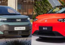Leapmotor B03 lansată cu Avantaje Majore față de DACIA Spring 2 și face Greu de Ales Mașina Românească Leapmotor B03 DACIA Spring 2