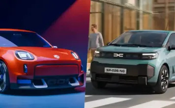 MG Go va fi Produsă în Europa și Atacă DACIA Spring 2 cu Multe Dotări, Baterie Mare, Motorizări Bun MG Go DACIA Spring 2