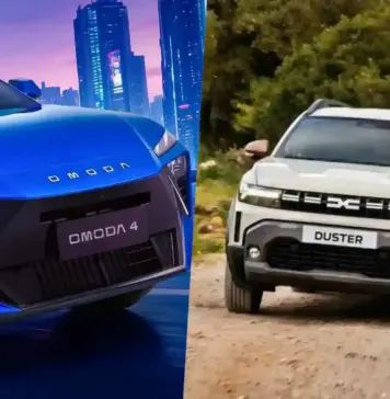 OMODA 4 2026 ajunge la Paris cu schimbări importante pentru a face DACIA Duster mai puțin atractiv OMODA 4 2026 DACIA Duster