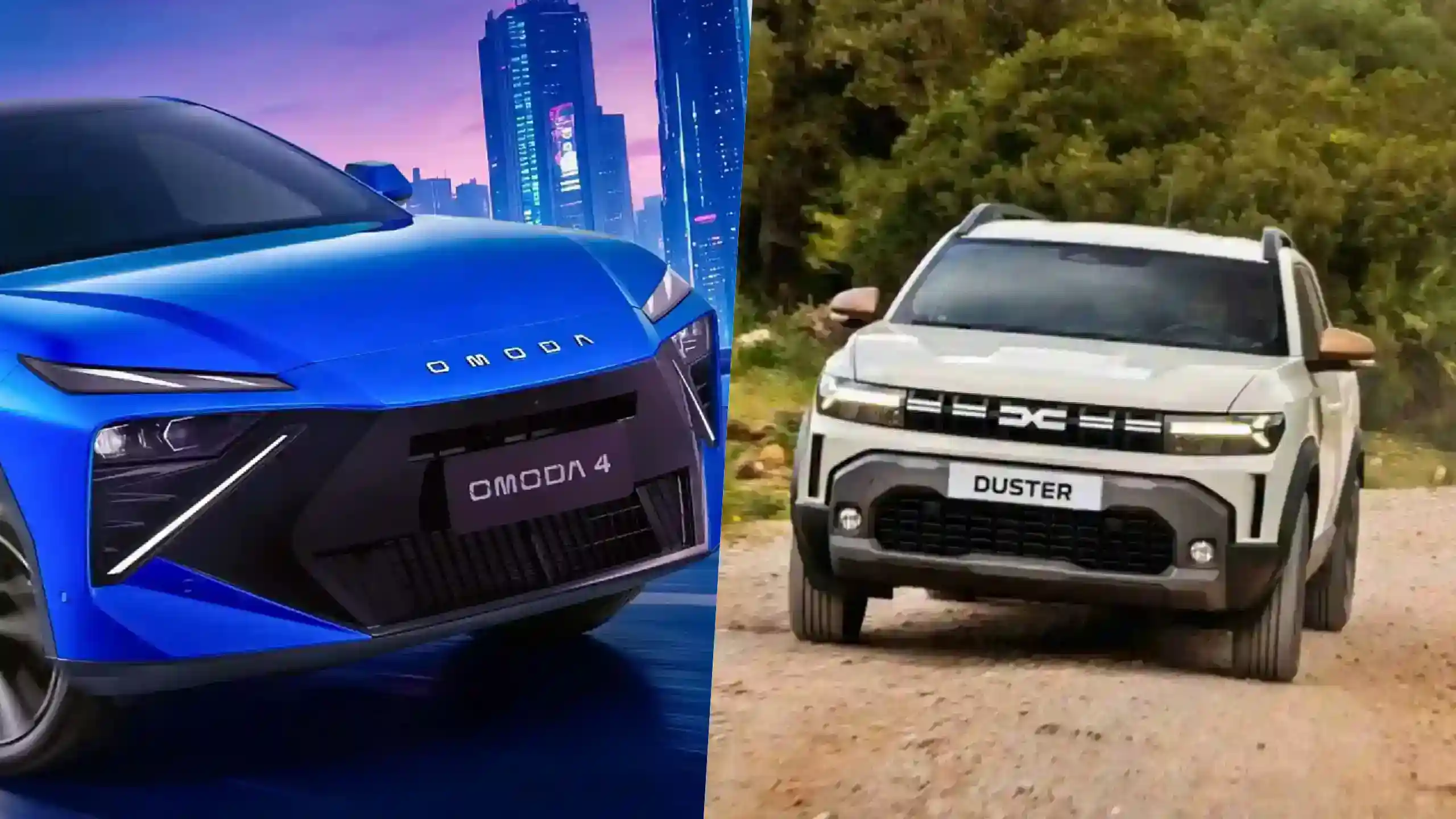 OMODA 4 2026 DACIA Duster OMODA 4 2026 DACIA Duster