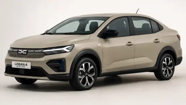 DACIA Logan 4 electrica bej