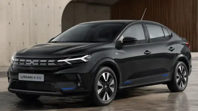 DACIA Logan 4 electrica neagra