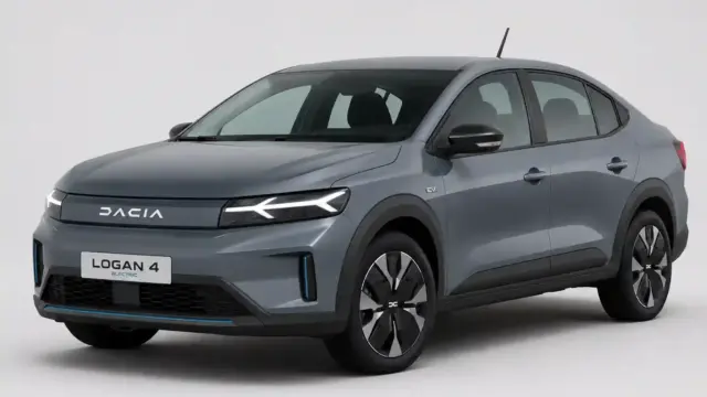 DACIA Logan 4 electrica showroom