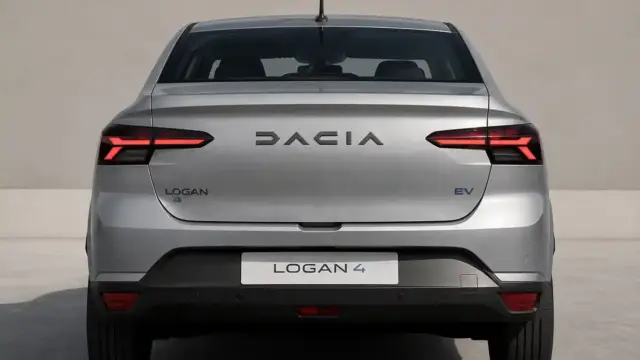 DACIA Logan 4 electrica spate