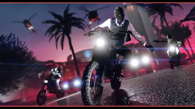 GTA Online Heist motocicleta