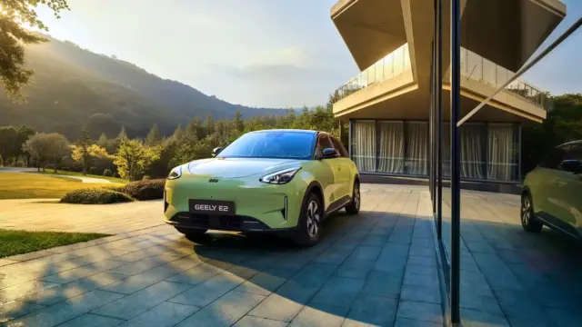 Geely E2 acasa