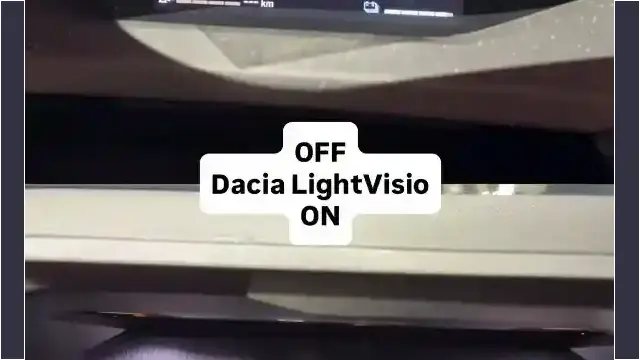 DACIA LightVisio pornit si oprit pe DACIA Striker. DACIA LightVisio Striker