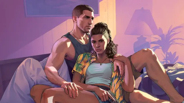 GTA VI Jason si Lucia in pat