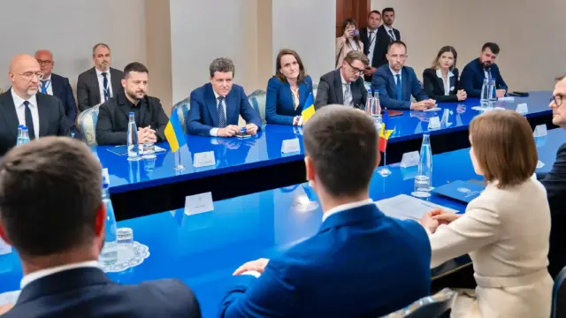 Triunghiul Odesa la Chișinău, Anunțul lui Nicușor Dan după Discuțiile cu Zelenski și Maia Sandu