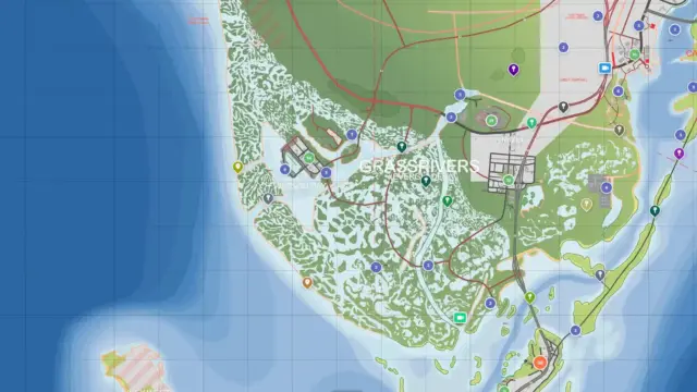 harta GTA 6 tequesta grass rivers
