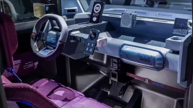 DACIA Hipster habitaclu lansare