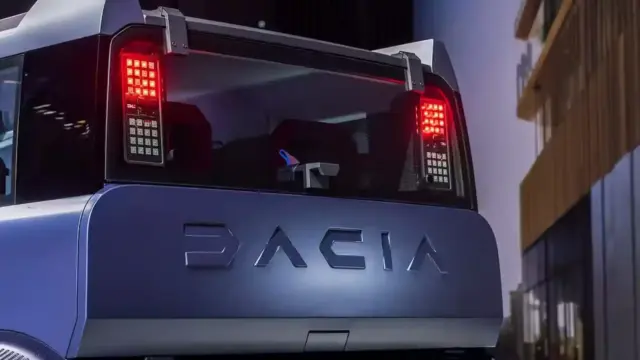 DACIA Hipster portbagaj lansare