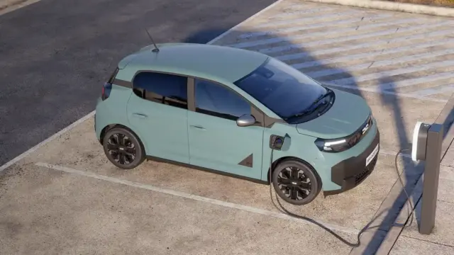 Dacia Spring 2 incarcare priza