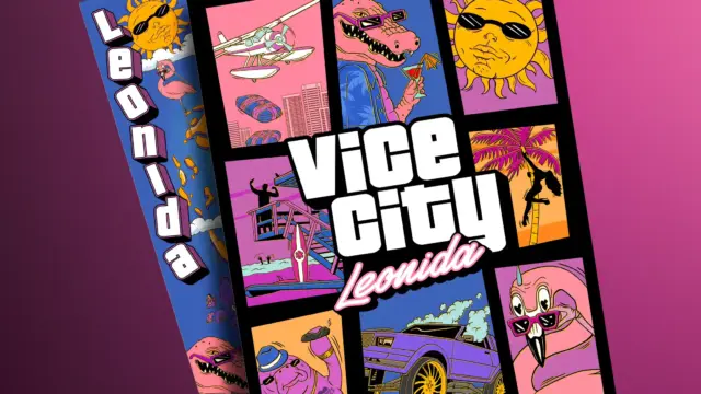 GTA 6 colecție Vice City reviste