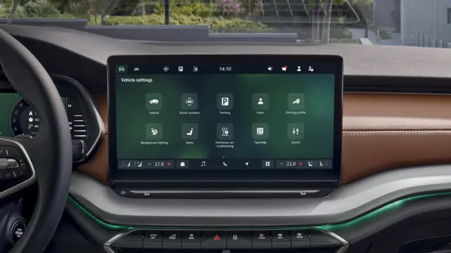 Skoda Octavia Kombi navigatie