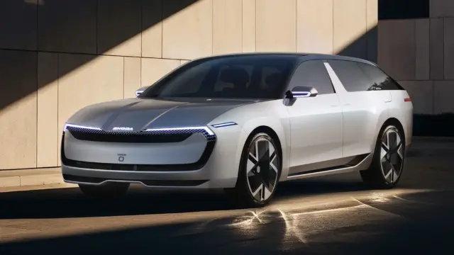 Skoda Vision O afara
