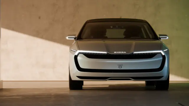 Skoda Vision O garaj