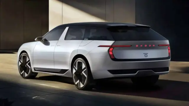 Skoda Vision O spate