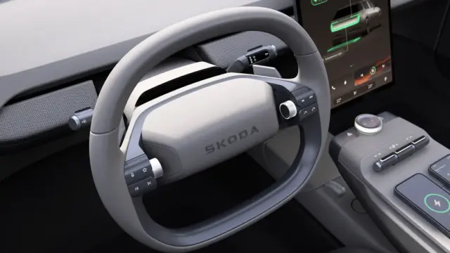 Skoda Vision O volan