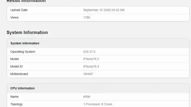 iPhone 18 Pro performante chip A20
