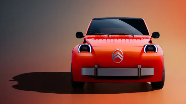 Citroen 2 CV față