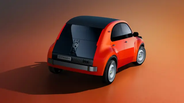 Citroen 2 CV spate