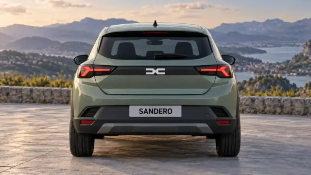 DACIA Sandero 2028 electrică natură