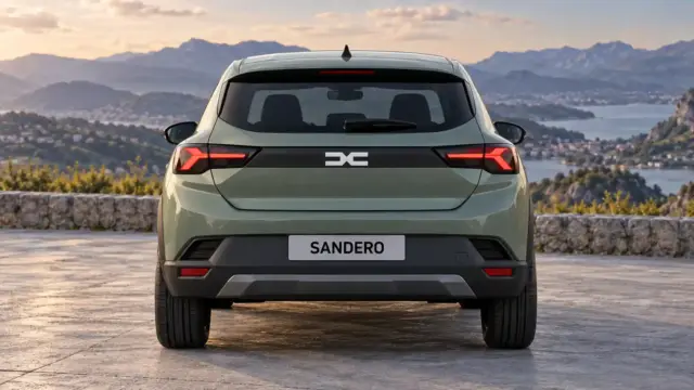 DACIA Sandero 2028 electrică natură