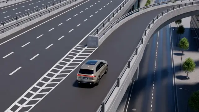 Geely Monjaro EM-i ieșire centură