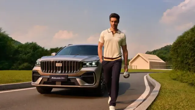 Geely Monjaro EM-i șosea