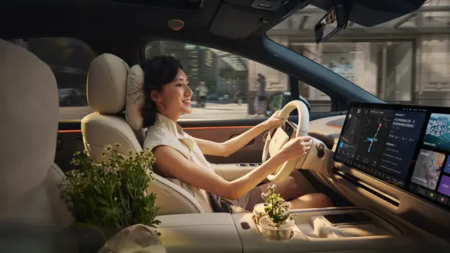 Li Auto i6 șoferiță
