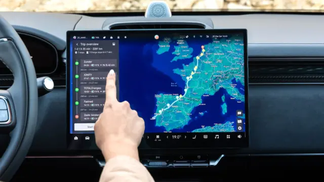Zeekr X7 navigație