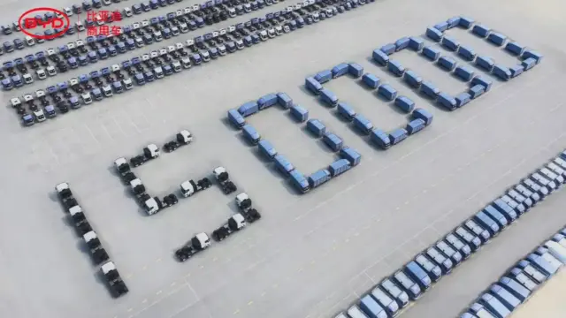 byd producție camioane