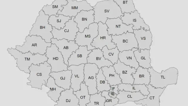 hartă avertizare meteo romania