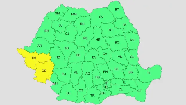 harta meteo anm 20 oct alerta vreme