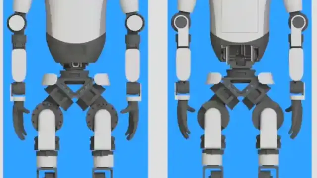 robot umanoid BYD față